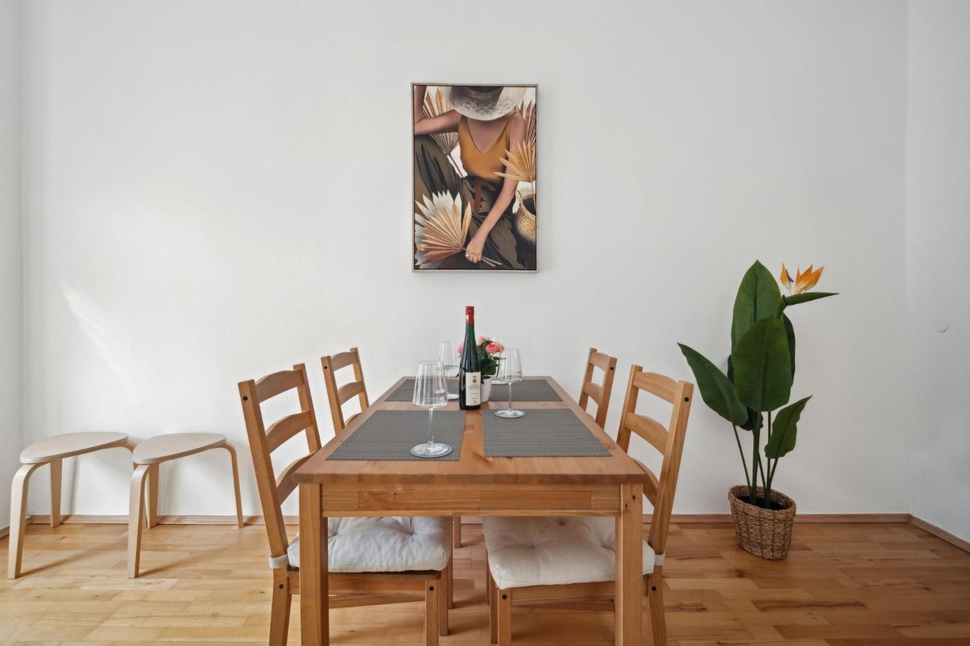 Helle Altbauwohnung 3 Zimmer & Balkon - Nahe Tu & Zentrum Apartment Dresden
